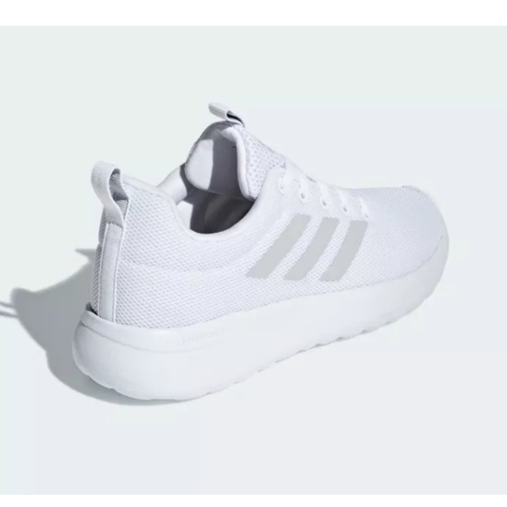 ADIDAS UNISEX YOUTH LITE RACER CLN K IN WHITE - Picture 4 of 6